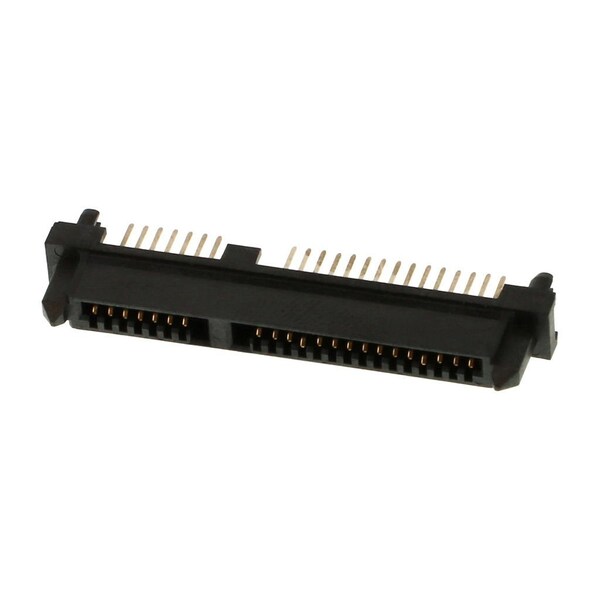 Molex Telecom And Datacom Connector, 22 Contact(S), Female, Straight, Solder Terminal, Locking, Receptacle 877791001 - main